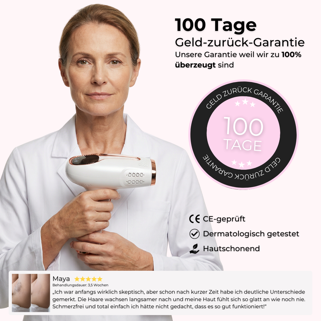 Glowea 3-in-1 – Dauerhaft seidig glatte Haut