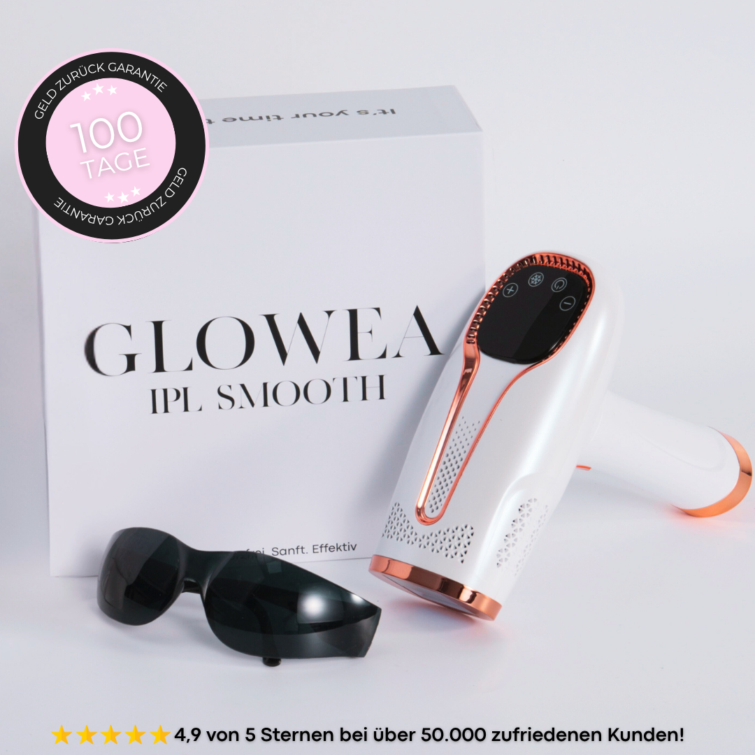 Glowea IPL Smooth – Seidig glatte Haut für immer