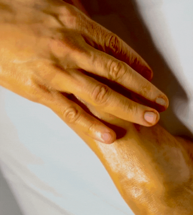 Glatte Haut genießen